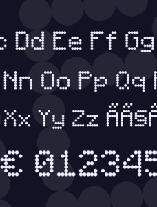 Minecart LCD Font