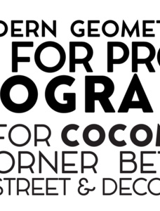 COCOMAT Font Family