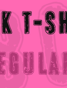 Pink T-shirt Font