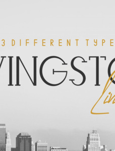 Livingston Font Family