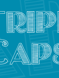 StripesCaps Font