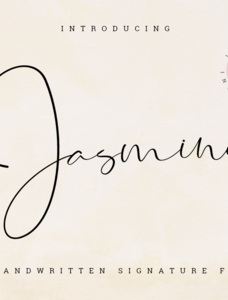 jasmine Font