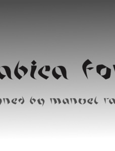 Arabica Font