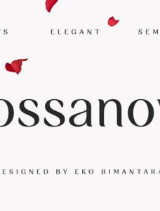 Rossanova Personal Use Font Family