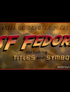 SF Fedora Titles Font Family