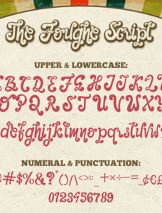 The Foughe Script Font