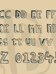hildeCAPS Font