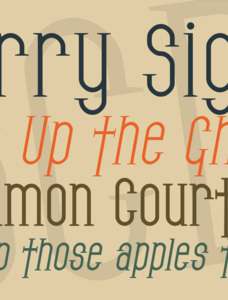 SF Gothican Font Family