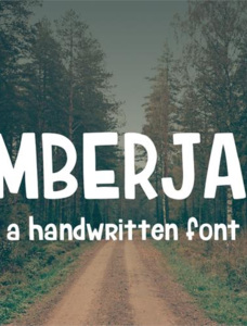 Lumberjack Font