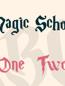 Magic School One Font Family