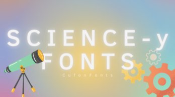 Science Fonts