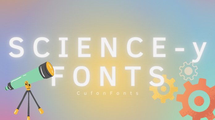 Science Fonts