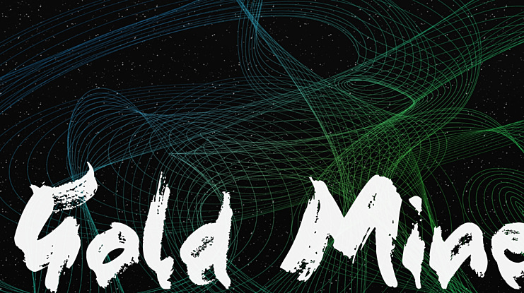 Gold Mine Font