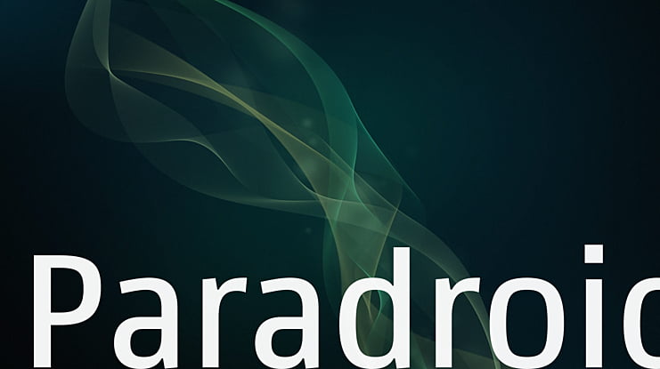 Paradroid Font Family