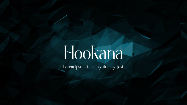 Hookana Font