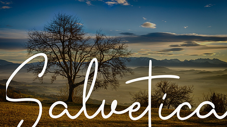 Salvetica Font