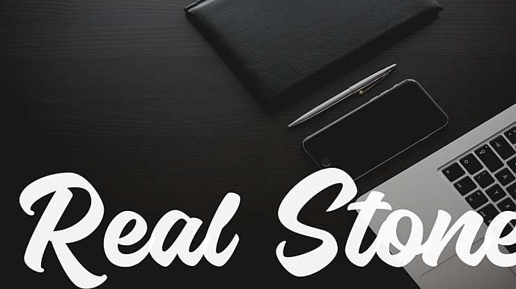Real Stone Font