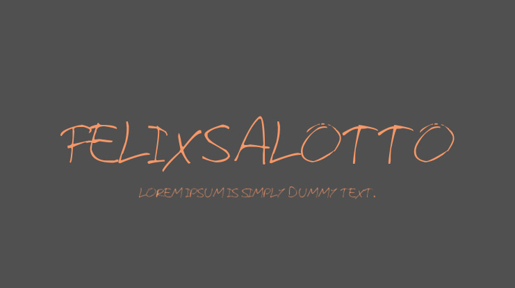 felixsalotto Font