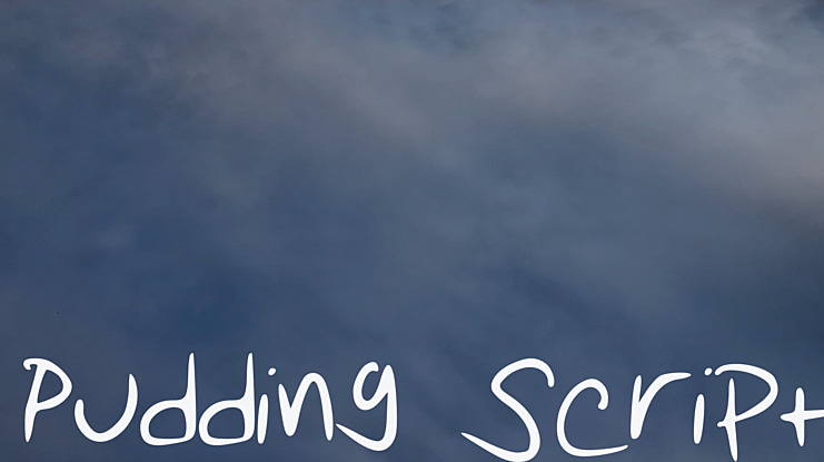 Pudding Script Font