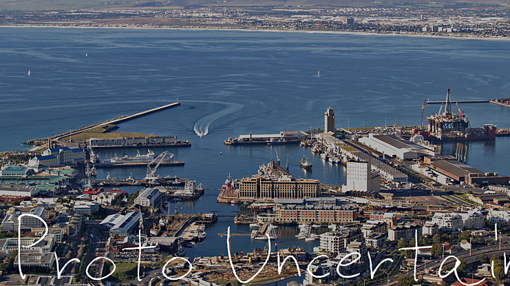 Proto Uncertain Font