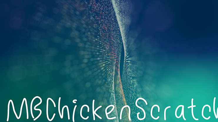 MBChickenScratch Font