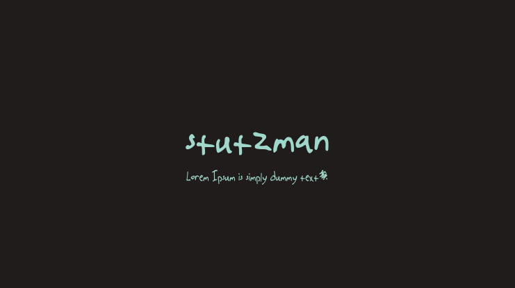 stutzman Font