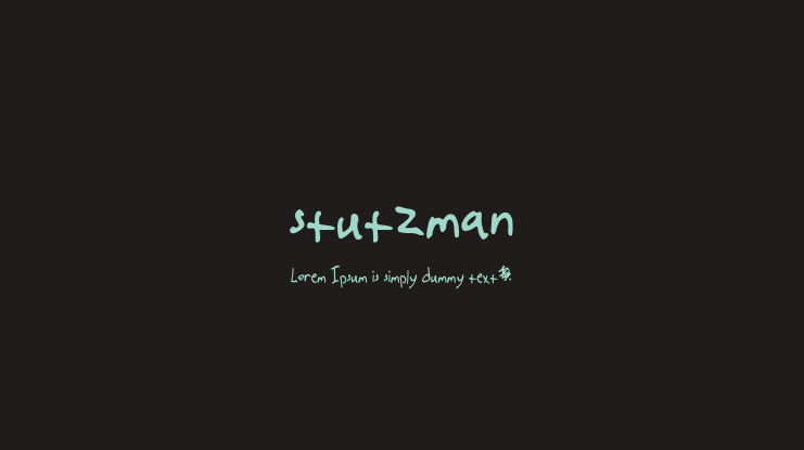 stutzman Font