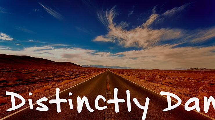 Distinctly Dan Font