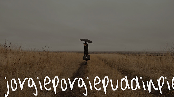jorgieporgiepuddinpie Font