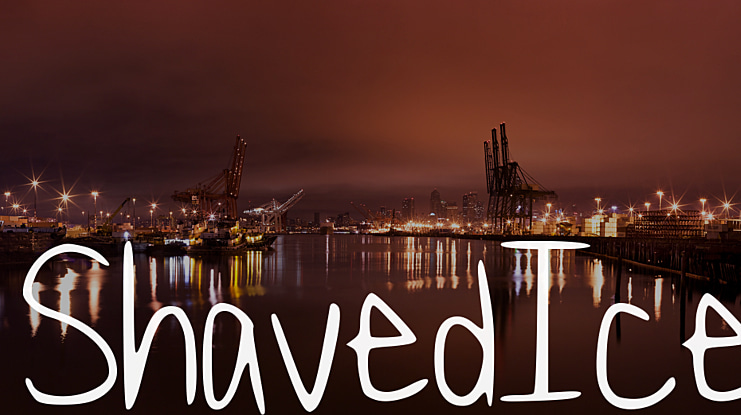 ShavedIce Font
