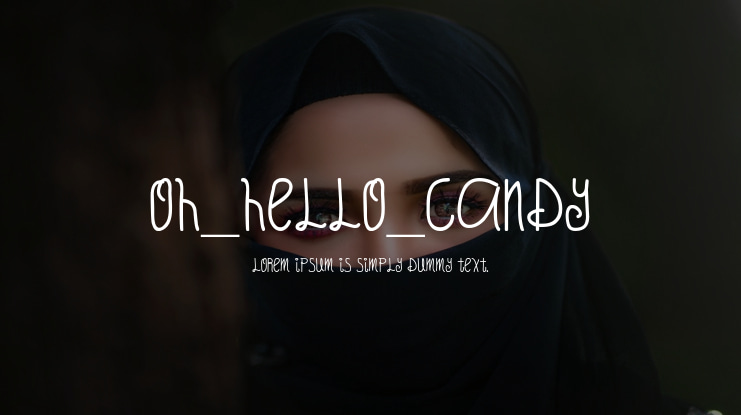 Oh_Hello_Candy Font