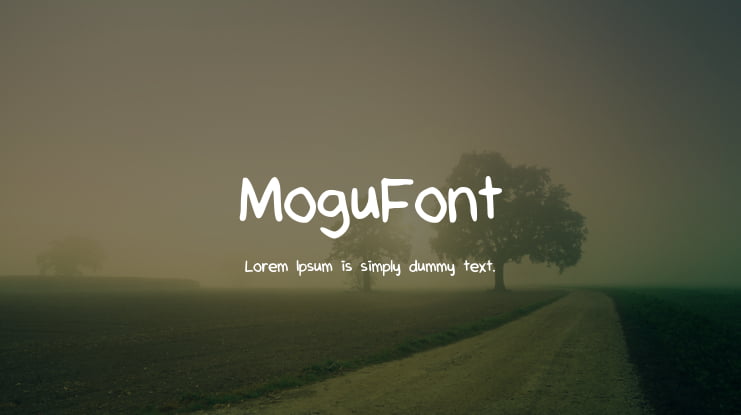 MoguFont Font