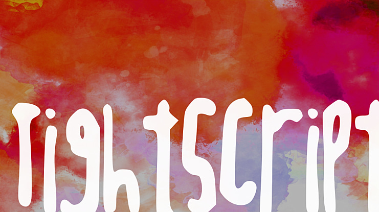 TightScript Font
