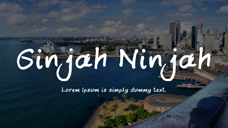 Ginjah Ninjah Font