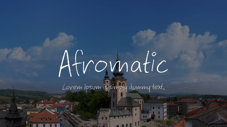 Afromatic Font
