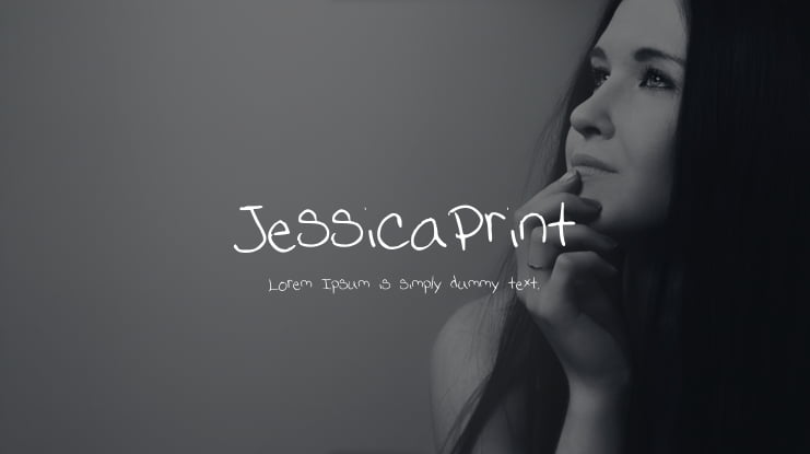 JessicaPrint Font