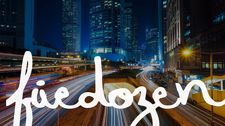 FiveDozen Font