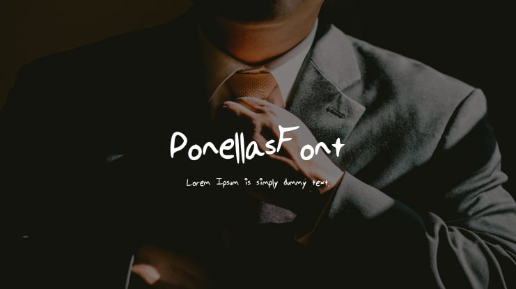 PonellasFont Font