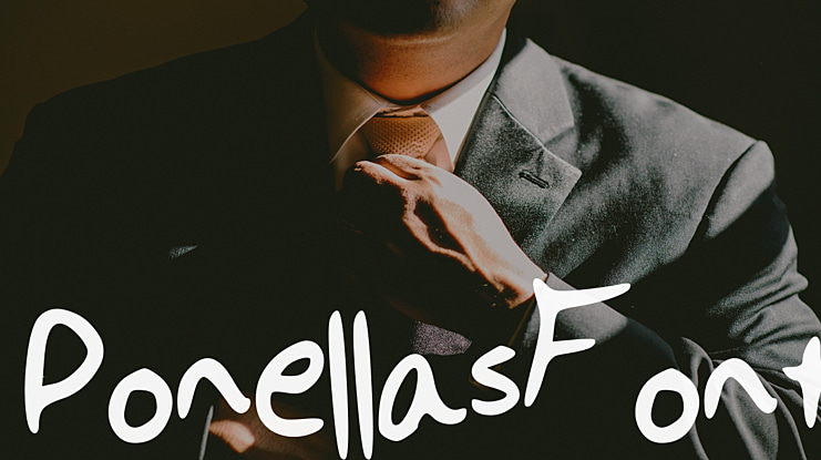 PonellasFont Font