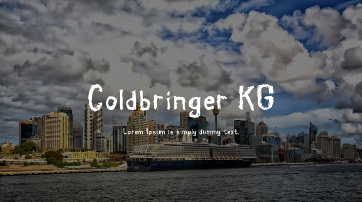 Coldbringer KG Font