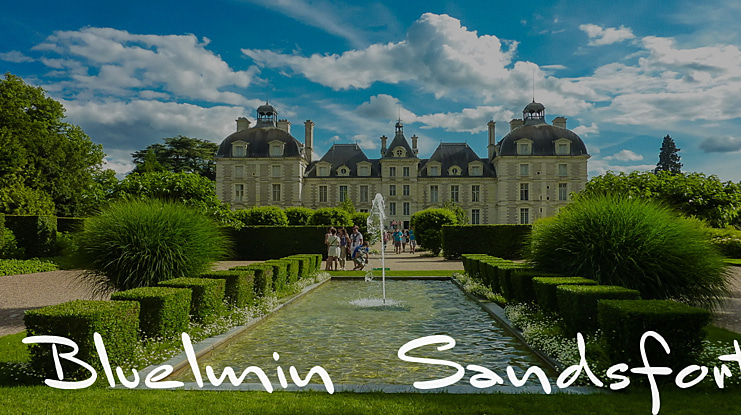 Bluelmin Sandsfort Font