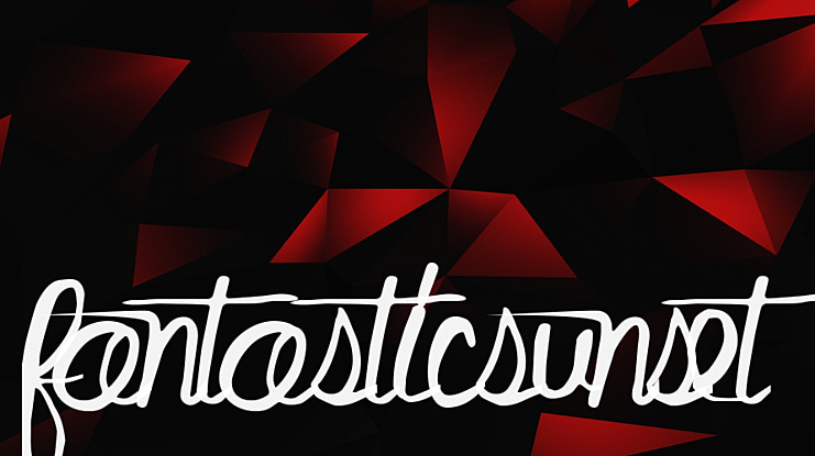 FantasticSunset Font