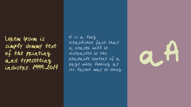ClairesHand Font
