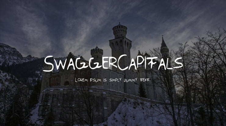 SwaggerCapitals Font