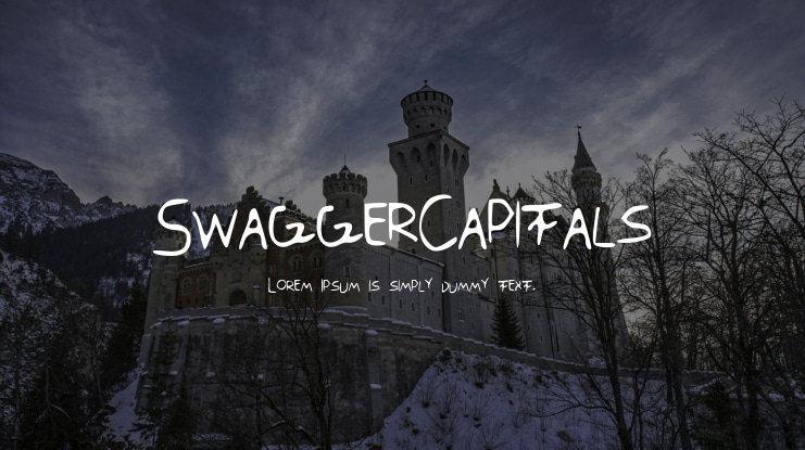 SwaggerCapitals Font