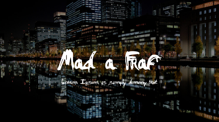 Mad a Fraf Font