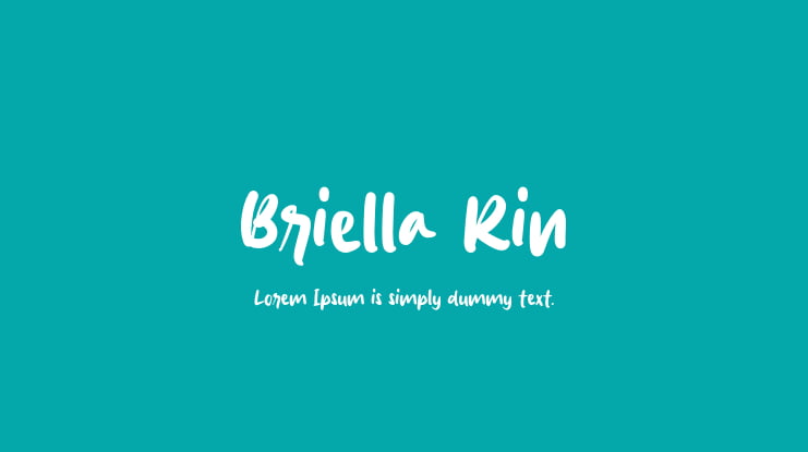 Briella Rin Font