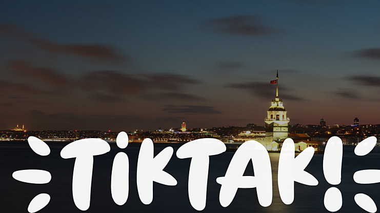 TIKTAK Font