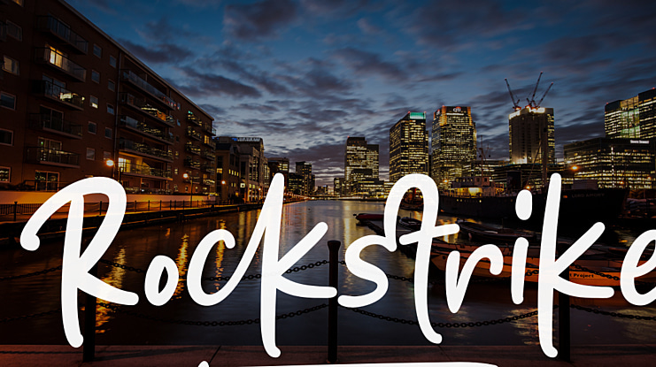 Rockstrike Font