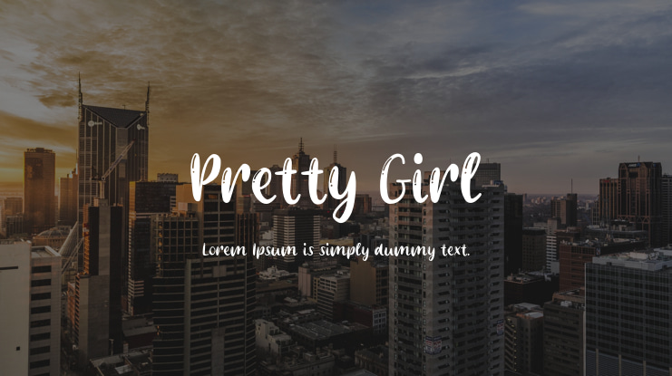 Pretty Girl Font